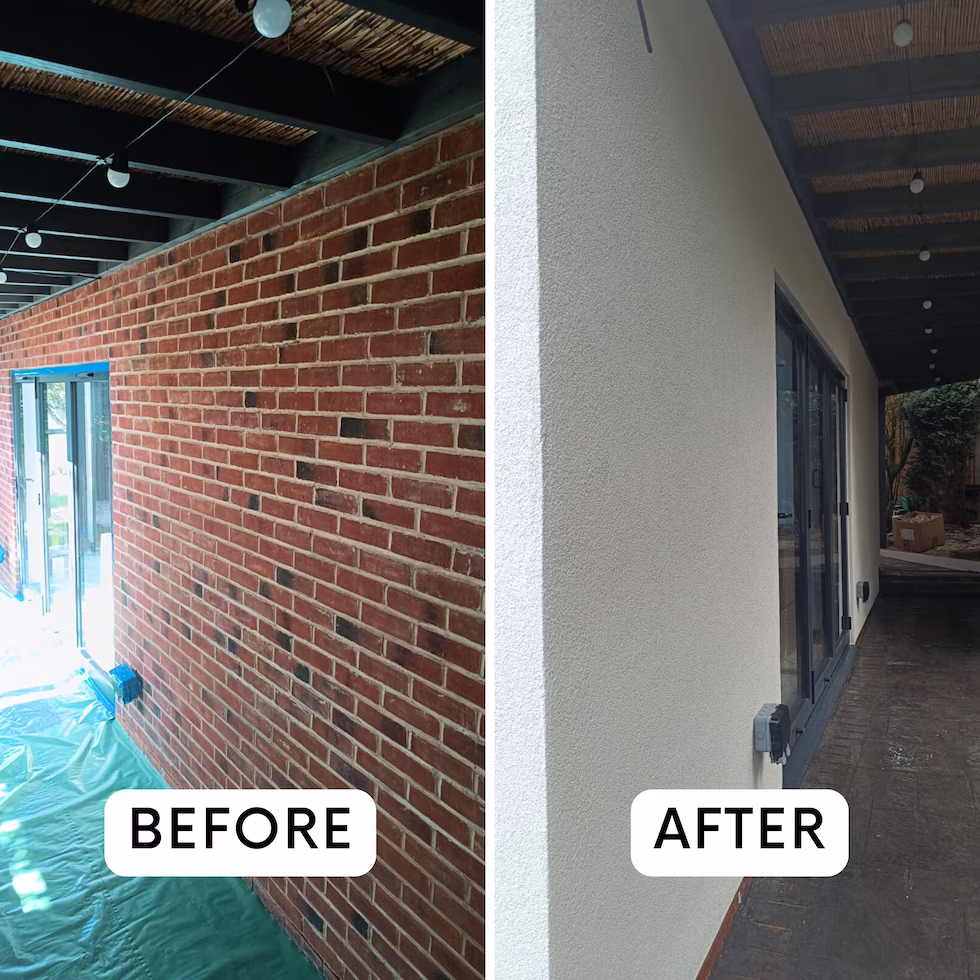 Wooden beam repairs and ceiling upgrade showcasing structural restoration and modern finish